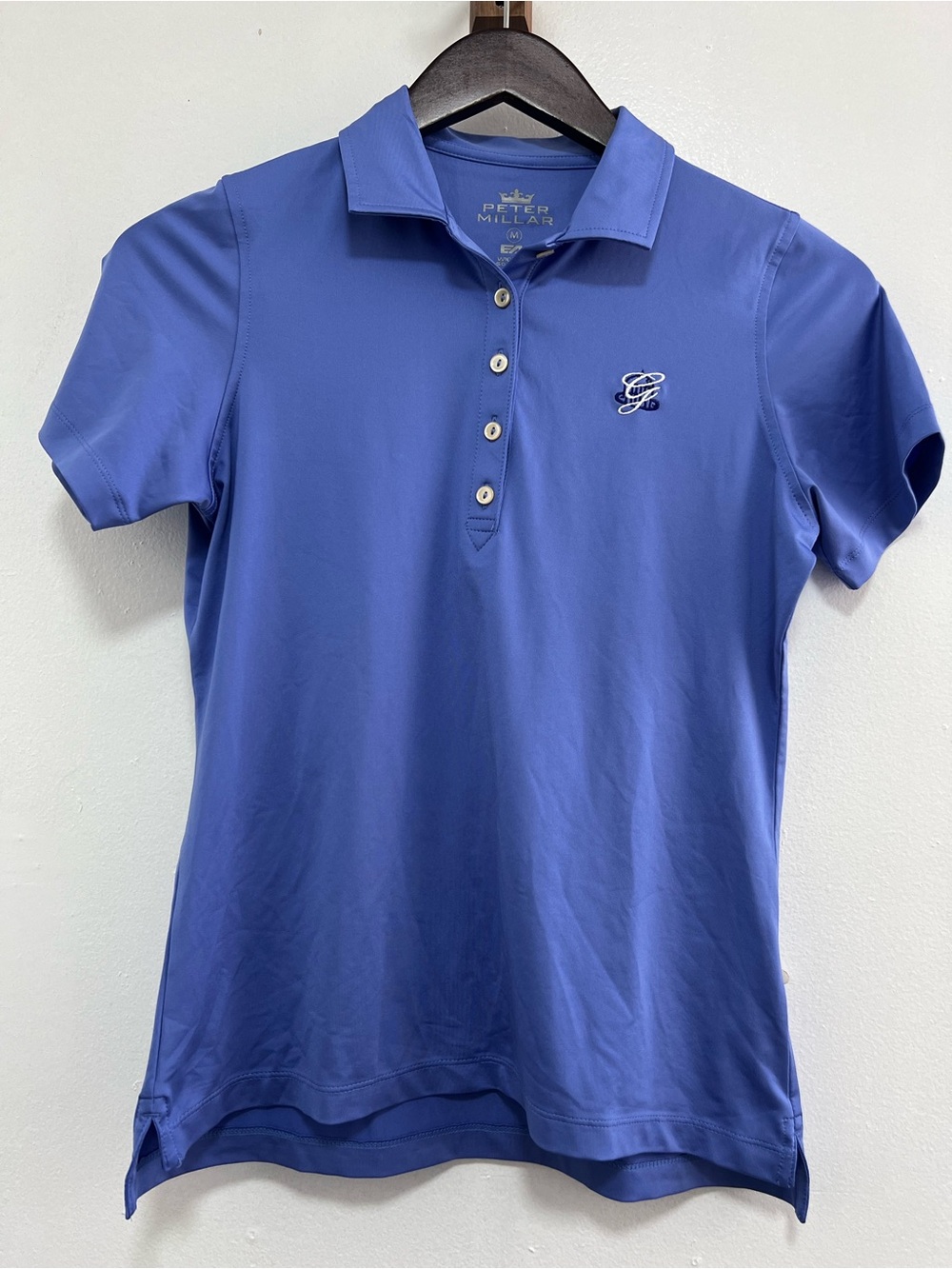 Peter Millar Women’s Royal Blue Short Sleeve performance golf polo